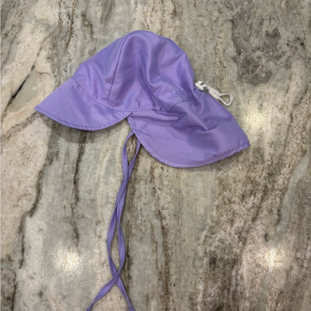 Purple sun hat, toddler size small